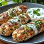 Chicken Kofta with Garlic Yogurt Sauce Recipe: A Must-Try!
