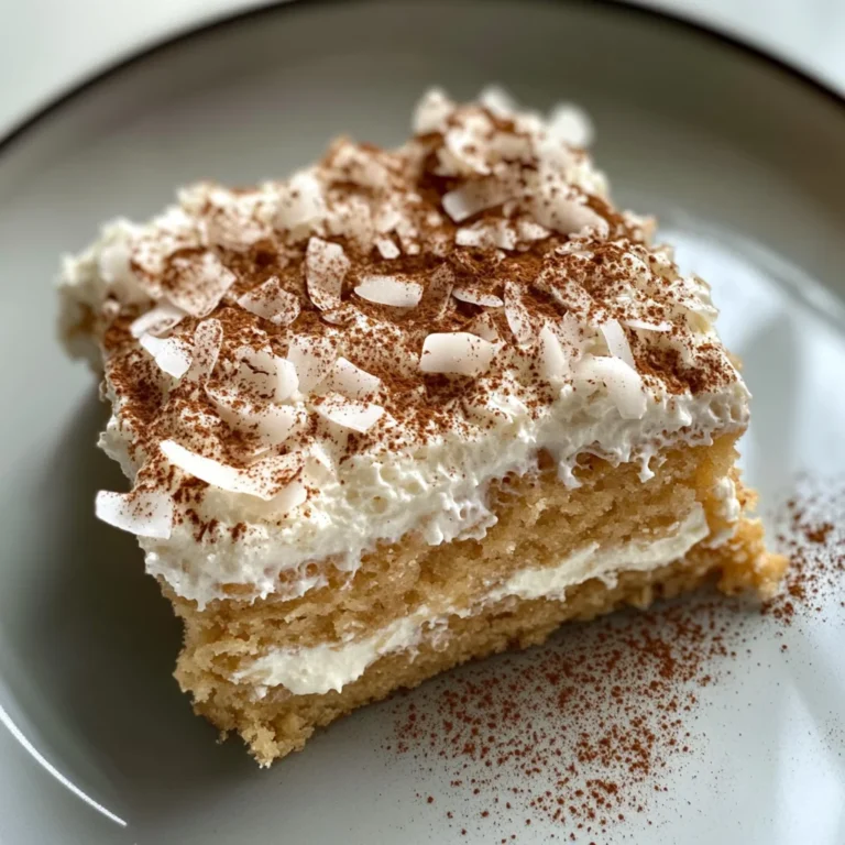 Coconut Rum (Coquito) Tiramisu