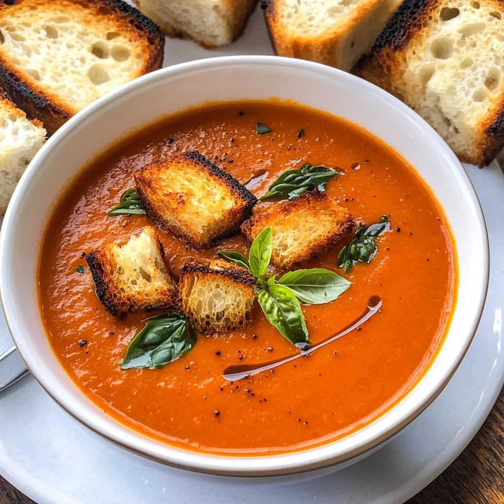 Copycat Panera Tomato Soup Recipe
