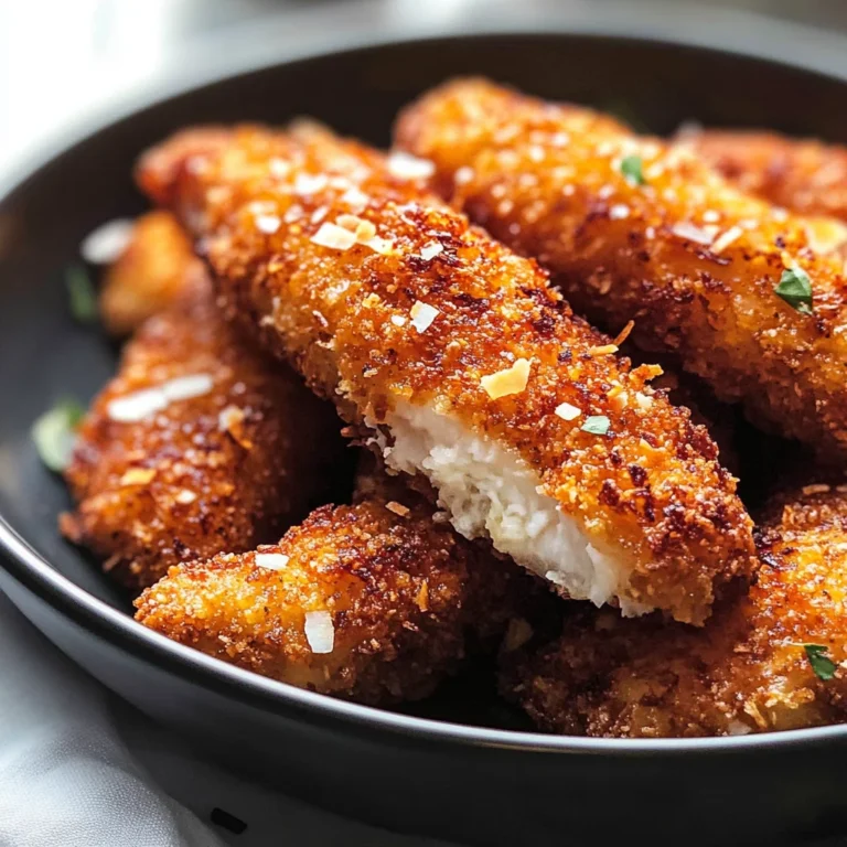 Crispy Coconut Chicken Tenders