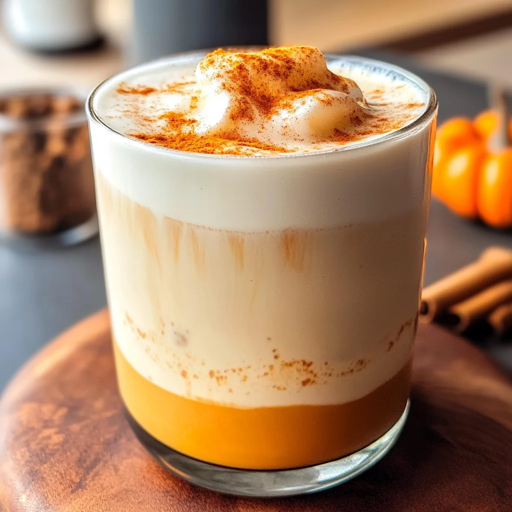 Iced Pumpkin Cream Chai Tea Latte (Starbucks Copycat)