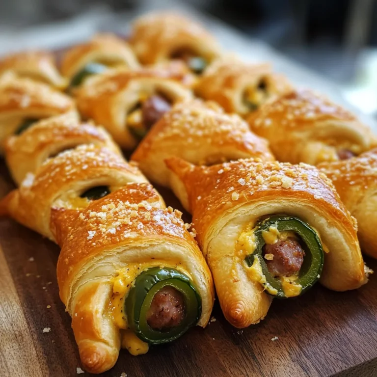 Jalapeno Popper Pigs in a Blanket
