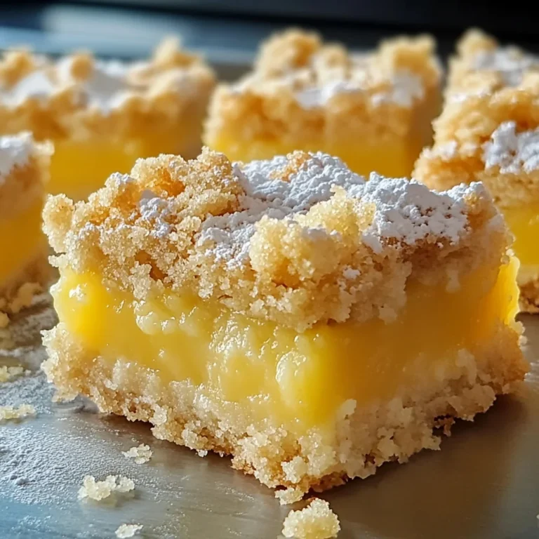 Lemon Crumb Bars