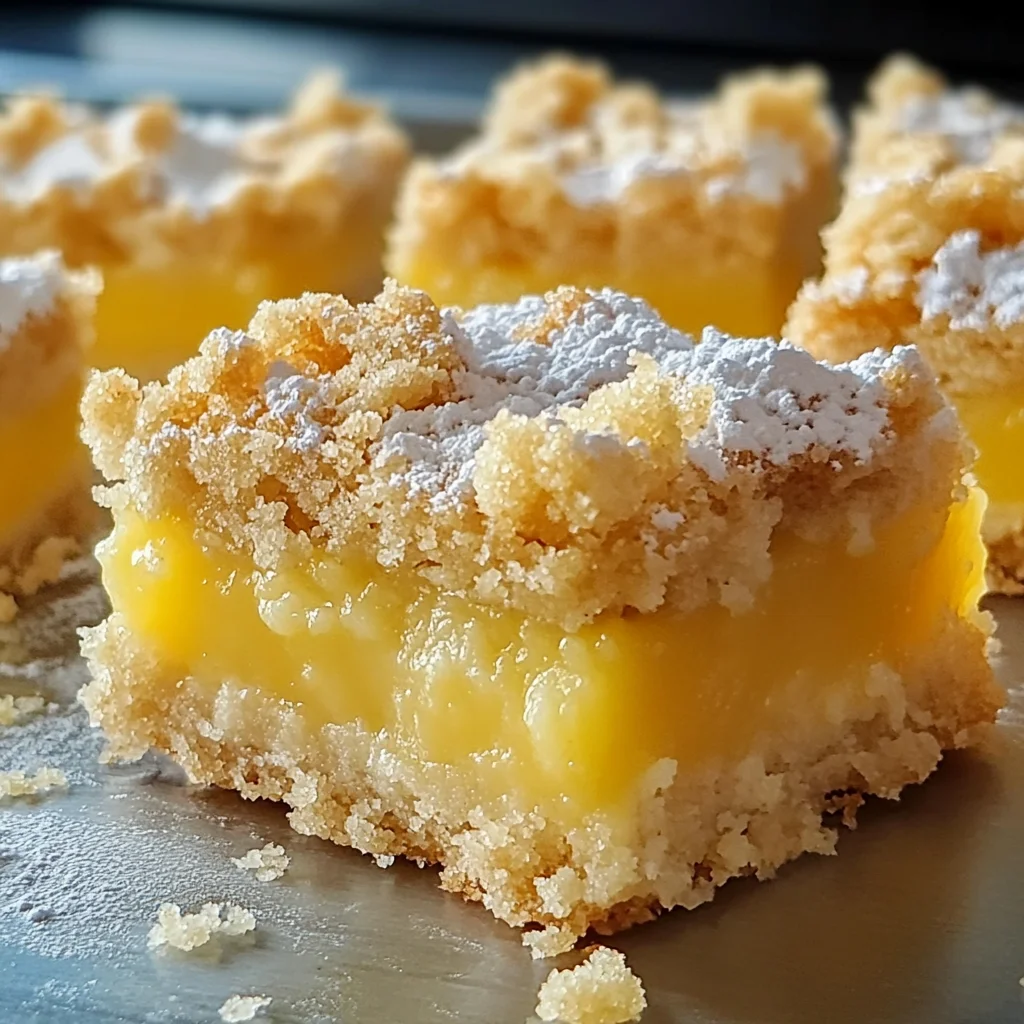 Lemon Crumb Bars