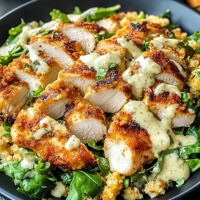 Melt In Your Mouth Caesar Chicken