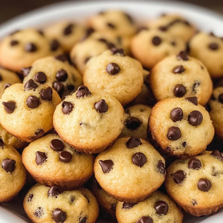 Mini Chocolate Chip Muffins