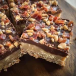 Peanut Butter-Turkey Bacon Bars