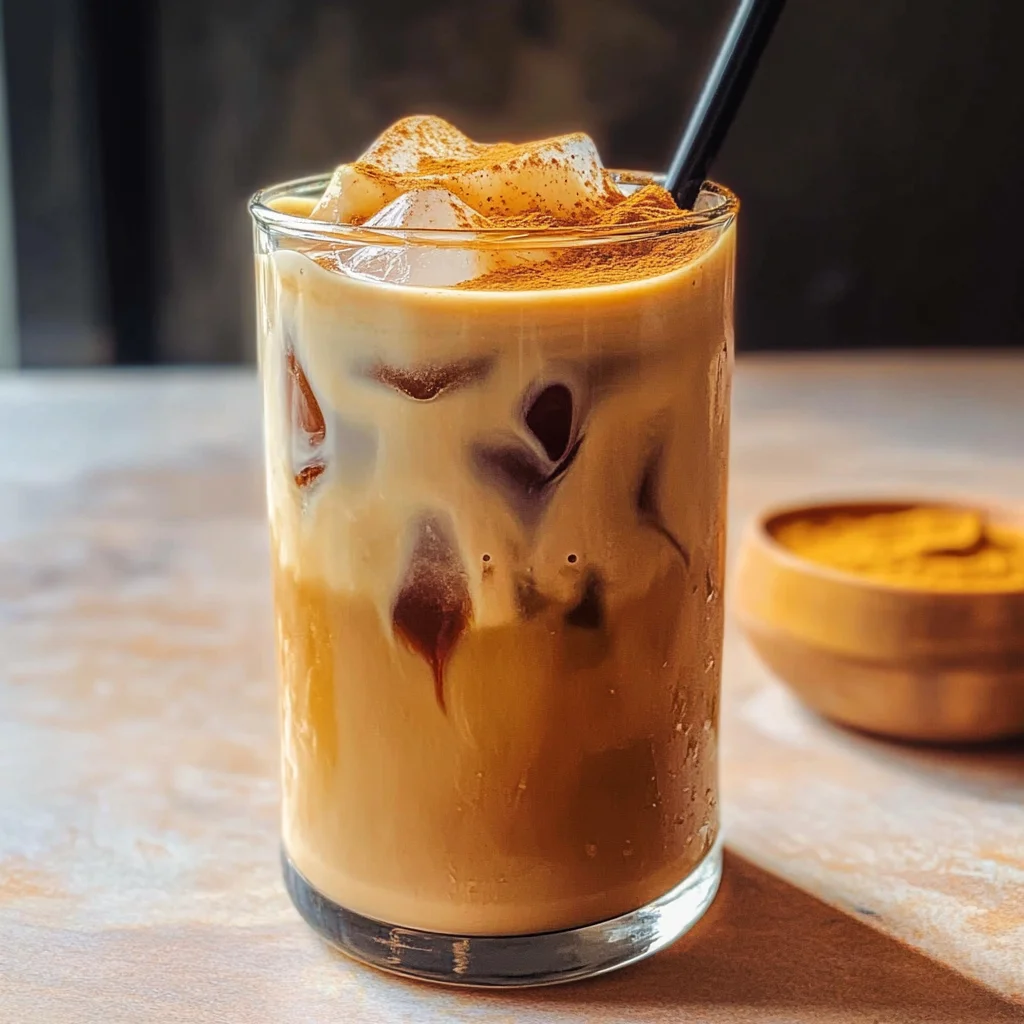 Pumpkin Spice Brown Sugar Shaken Espresso
