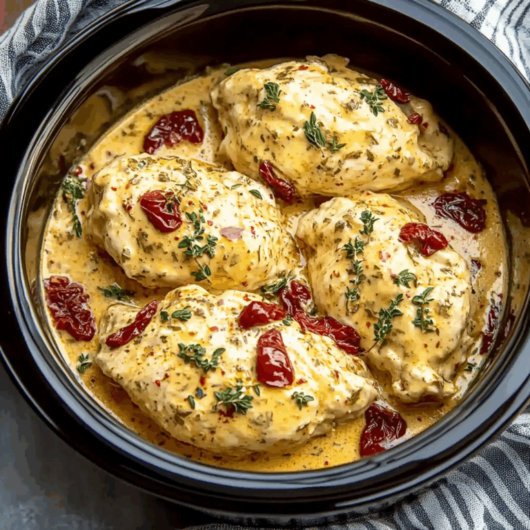Dump & Go Crockpot Marry Me Chicken