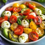 Avocado and Tomato Pesto Salad