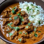 Beef Curry Simmered in Coconut Milk with Fragrant Spices