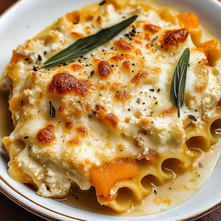 Butternut Squash Lasagna Roll Ups with Ricotta