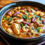 Cajun White Chicken Chili