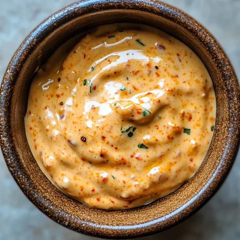 Chipotle Sauce with Garlic and Sour Cream