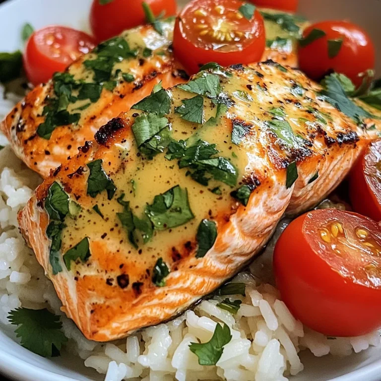 Coconut Lime Salmon with Jasmine Rice