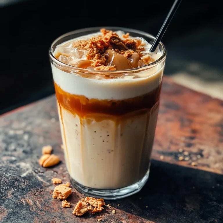 Cookie Butter Iced Chai Latte
