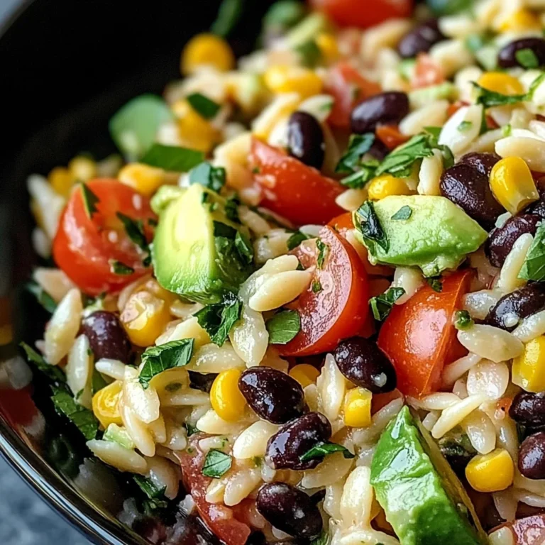 Cowboy Orzo Salad