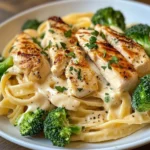 Creamy Chicken Alfredo with Broccoli