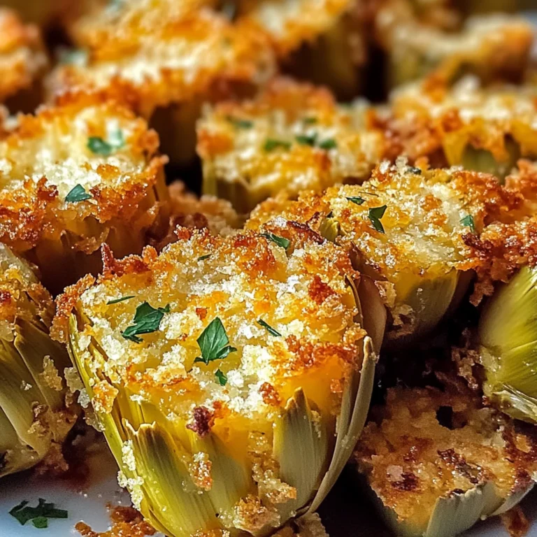 Crispy Parmesan Artichoke Hearts