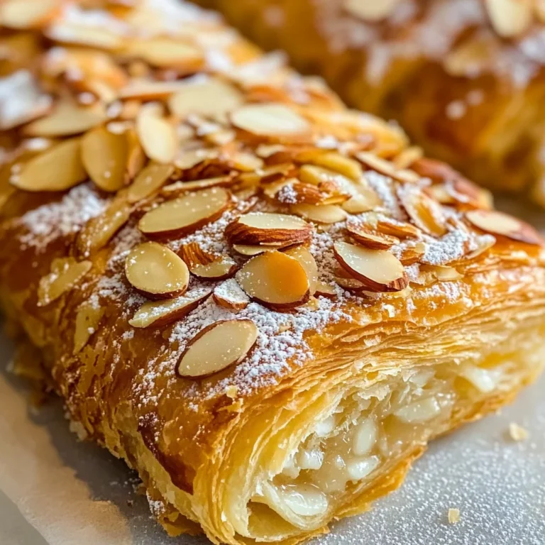 Flaky Sweet Almond Pastry