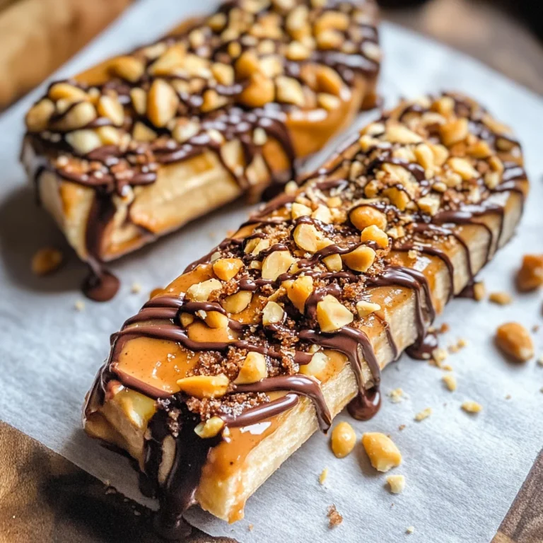 Frozen Banana Snickers