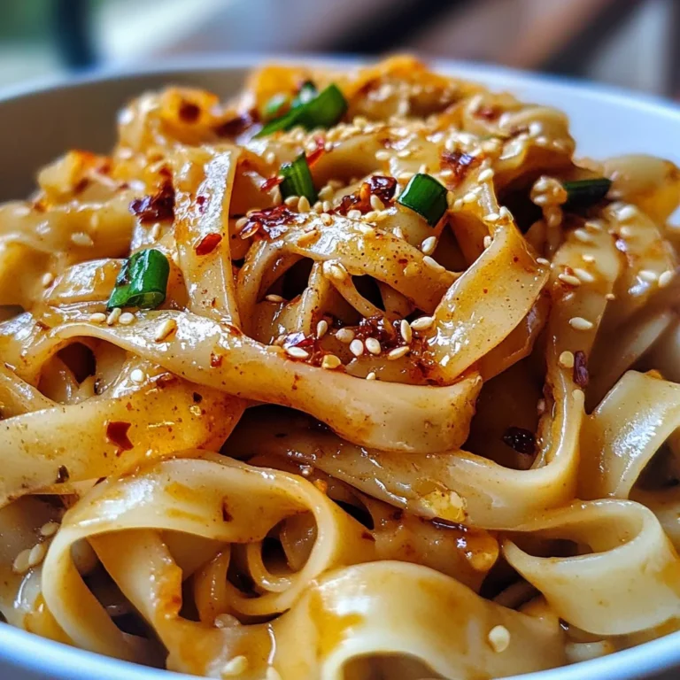 Garlic Chili Oil Noodles