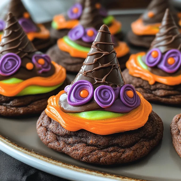 Halloween Witch Hat Cookies