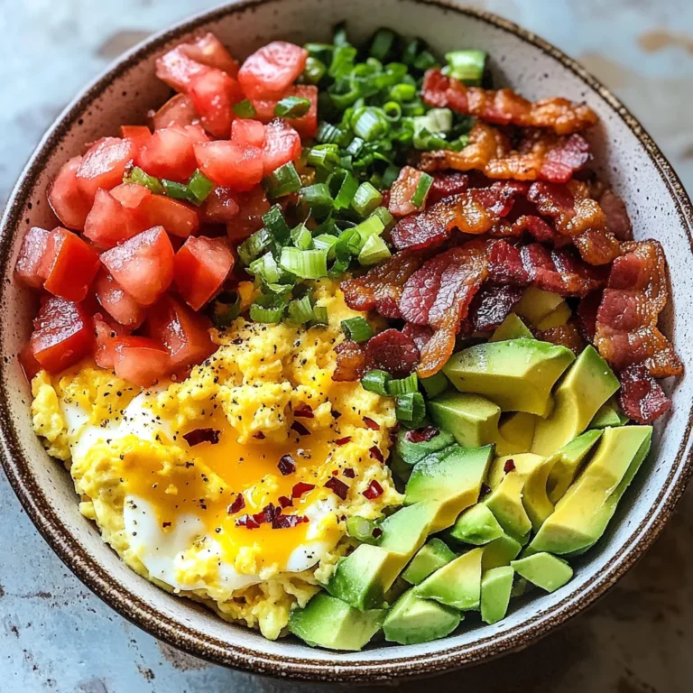 High Protein Breakfast Bowls
