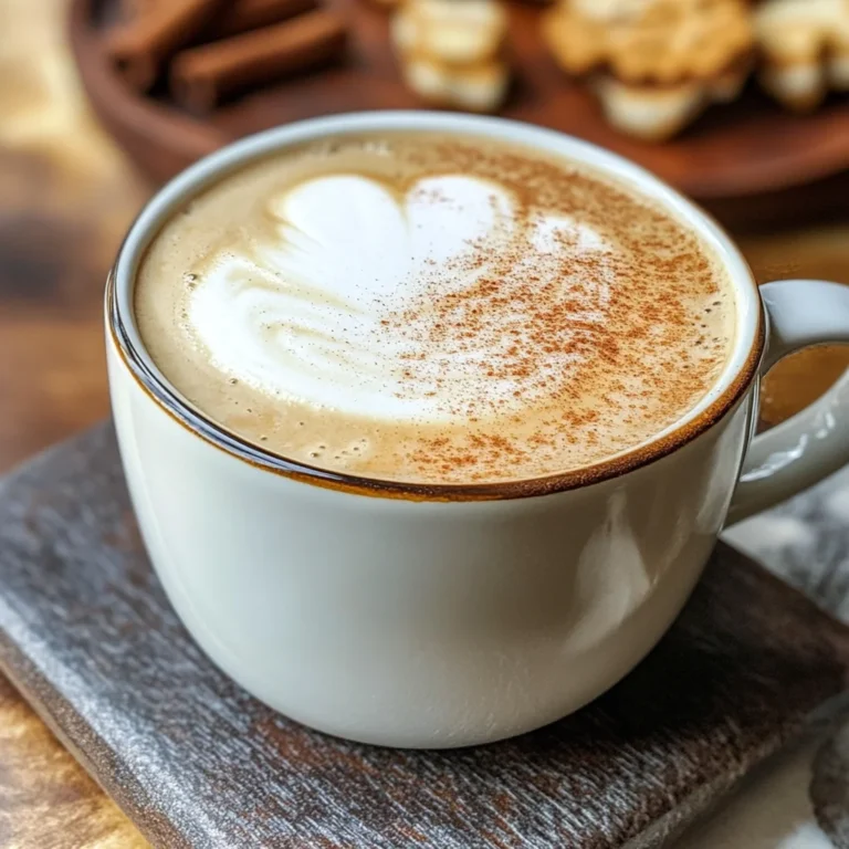 Maple Cinnamon Latte