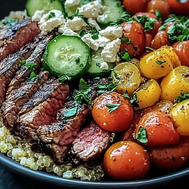 Mediterranean Steak Bowls: An Amazing Ultimate Dinner Recipe