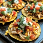 Mexican Rotisserie Chicken Tostadas