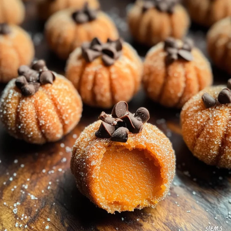 Pumpkin Cheesecake Truffles