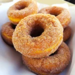 Pumpkin Cinnamon Sugar Donuts