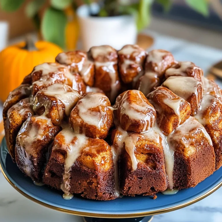 Pumpkin Spice Monkey Bread Recipe