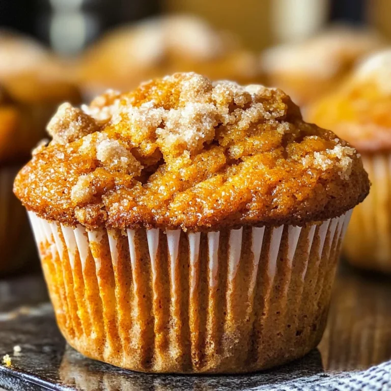 Spice Cake Pumpkin Muffins