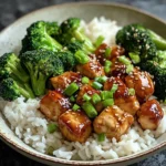 Teriyaki Chicken Bowl with Broccoli & Rice