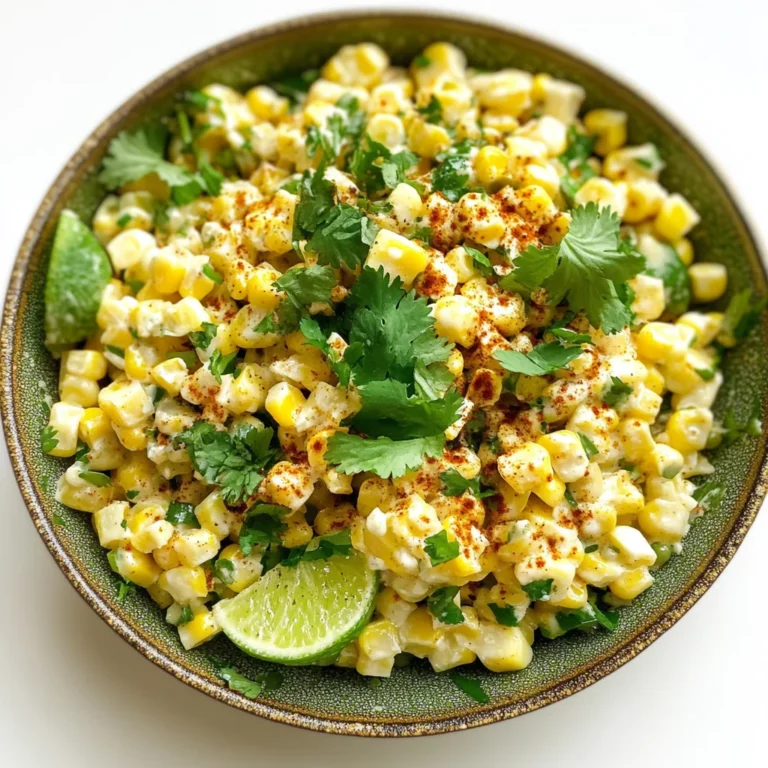Vegan Mexican Street Corn Salad (Gluten-Free, Allergy-Free)
