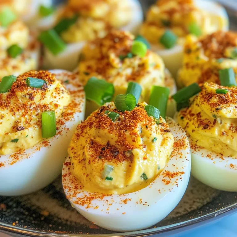 Cajun Deviled Eggs Recipe