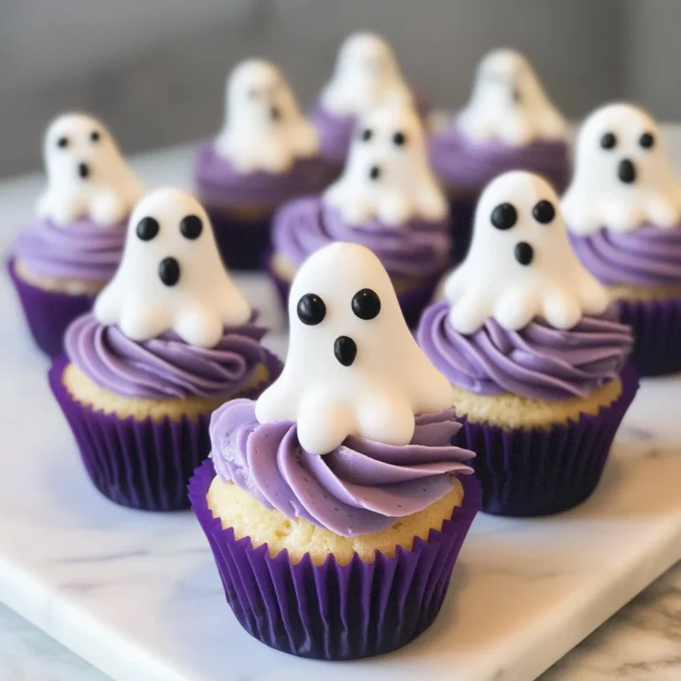 Halloween Ghost Cupcakes