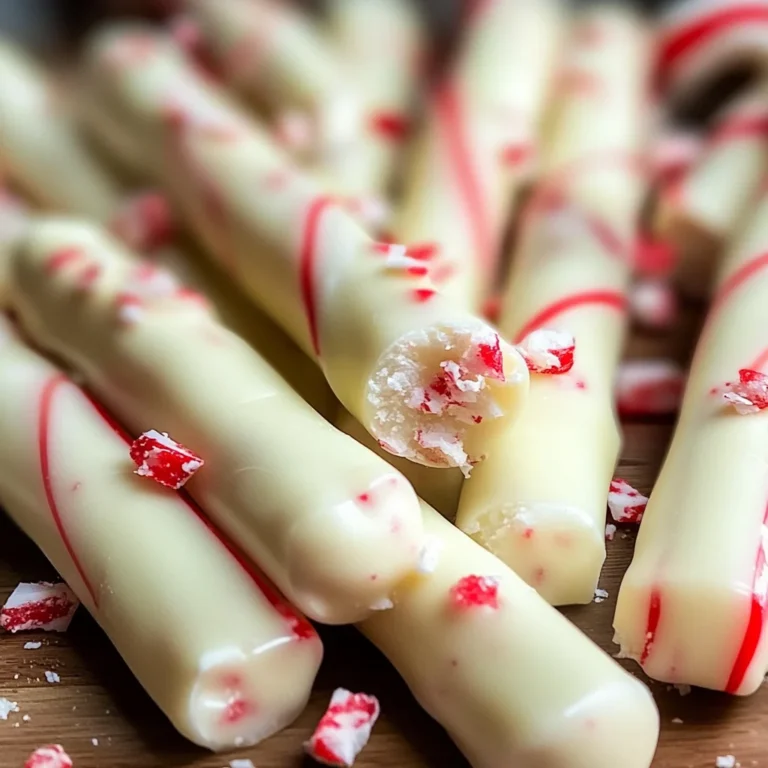 Homemade Christmas Peppermint Sticks