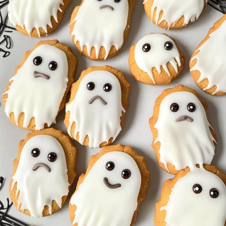 Nutter Butter Ghost Cookies