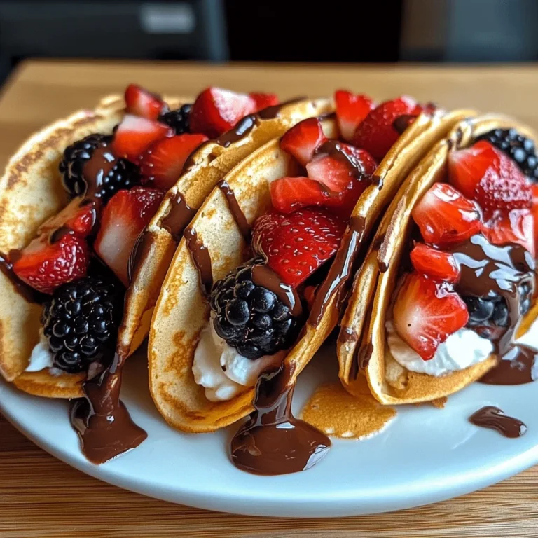 Pancake Tacos: A Fun and Creative Breakfast Treat