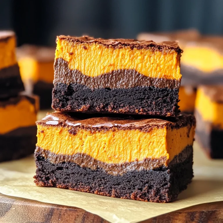 Pumpkin Brownies