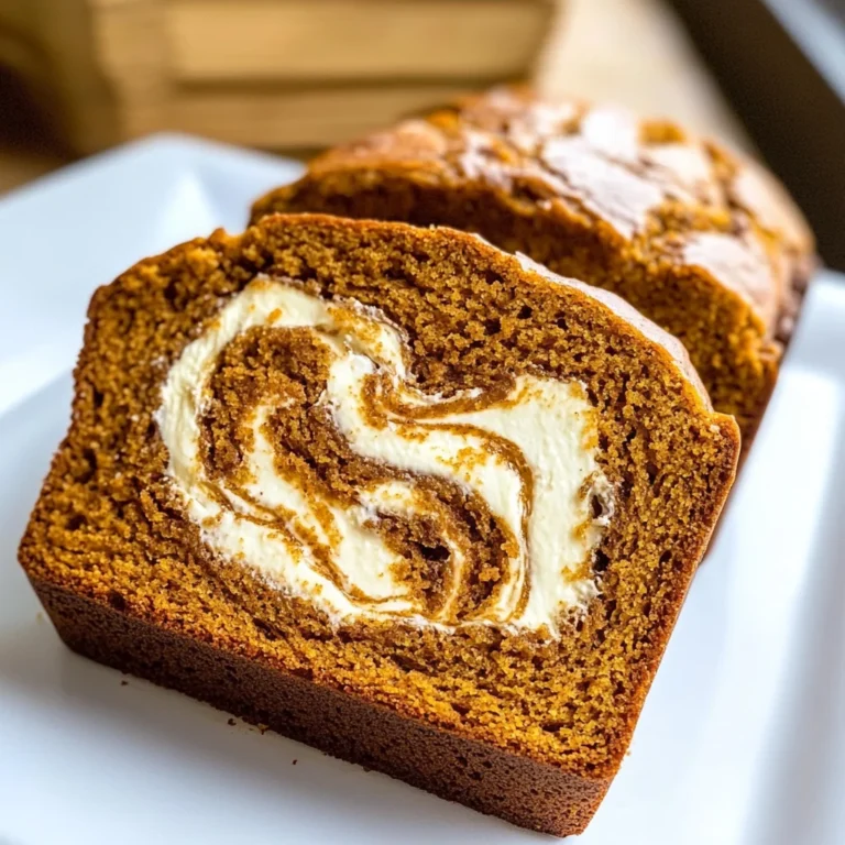 Pumpkin Cream Cheese Bread