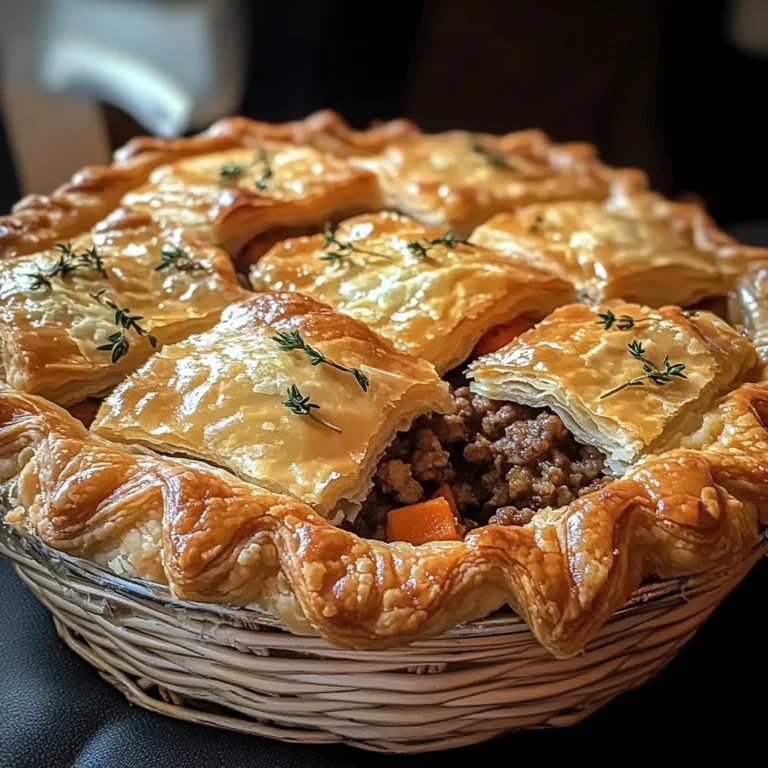 Traditional Meat Pie Recipe That Brings a Cozy British Charm