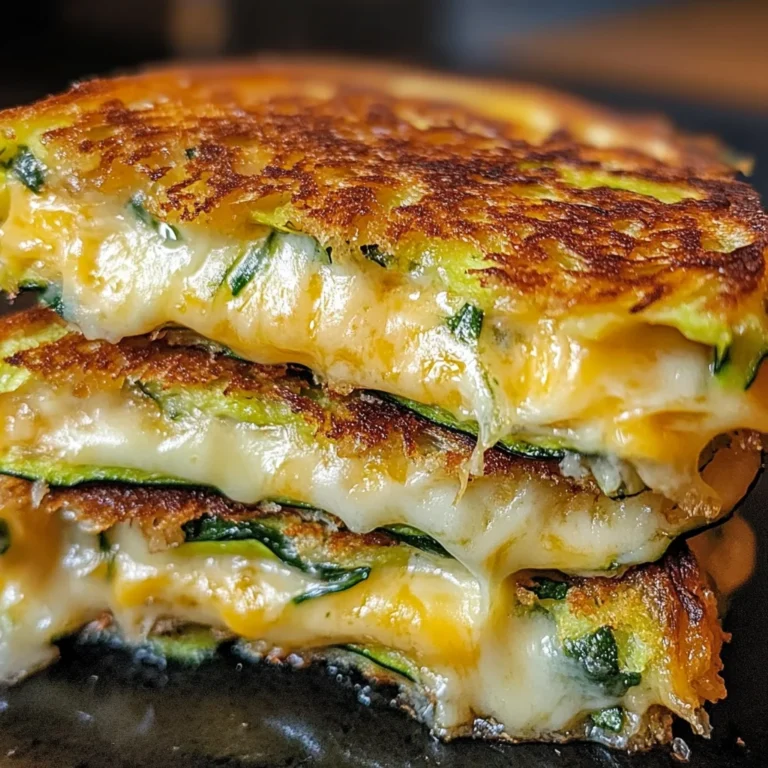 Zucchini Grilled Cheese